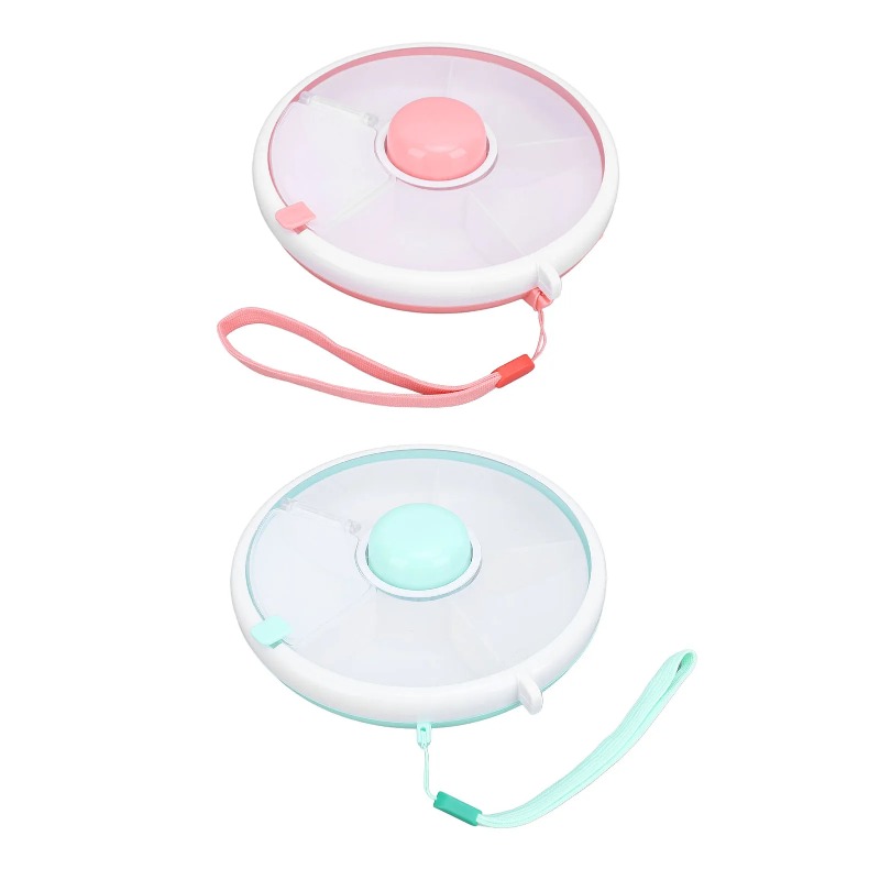 Baby Food Fruits - 360° Rotating Snack Container Large Capacity
