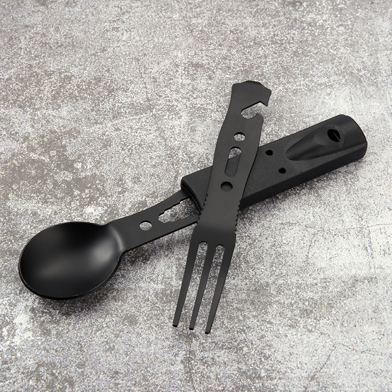 Stainless Steel Camping Cutler - Weaning Spoon Set ulasan dan harga