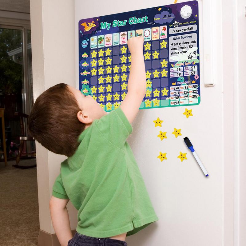 Magnetic Reward Chart Toys For - Baby Food Chart ulasan dan harga