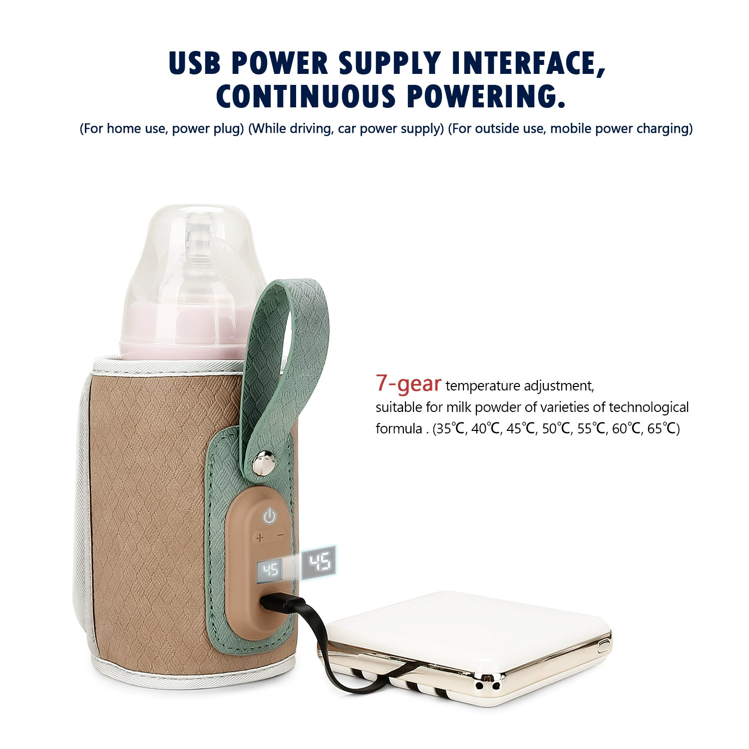 Baby Bottle Warmer Bag USB Pow - Baby Food Warmer ulasan dan harga
