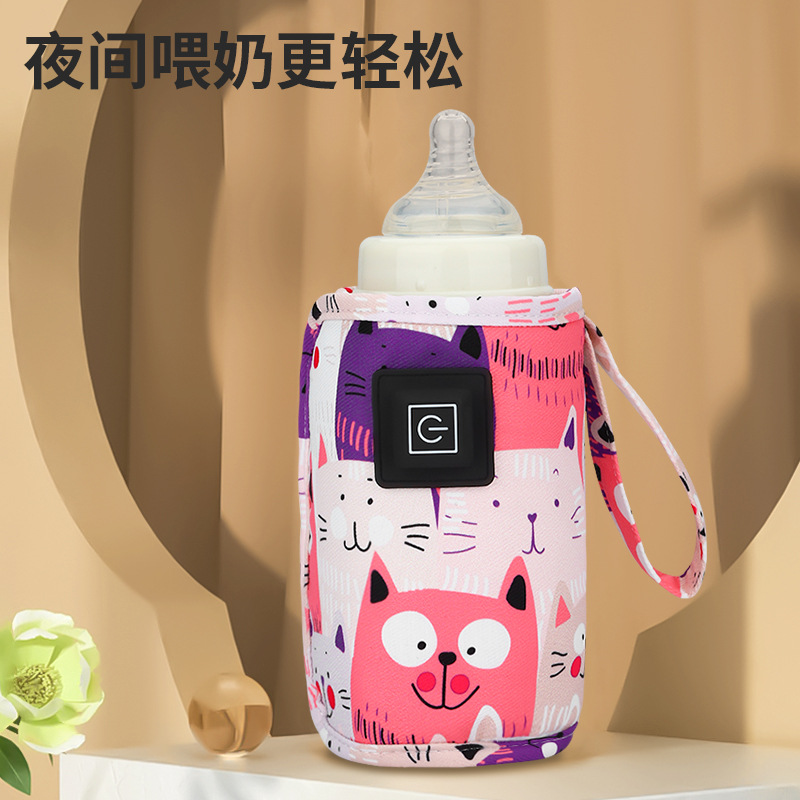 Cartoon Milk Warmer Cover Thre - Baby Food Warmer ulasan dan harga