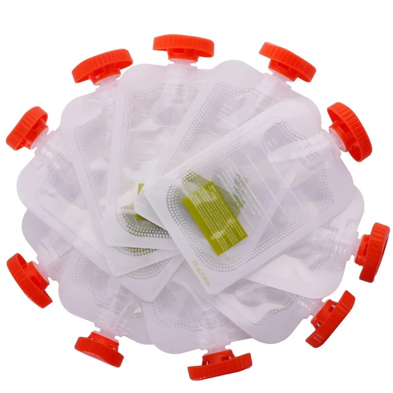 50Pcs Baby Food Storage Bag Ma - Baby Food Fruits ulasan dan harga