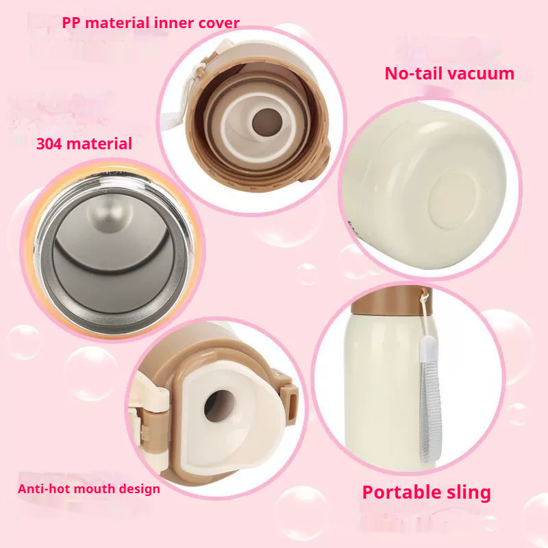 Mini Thermos Cup 200ml/360ml P - Baby Food Thermos ulasan dan harga