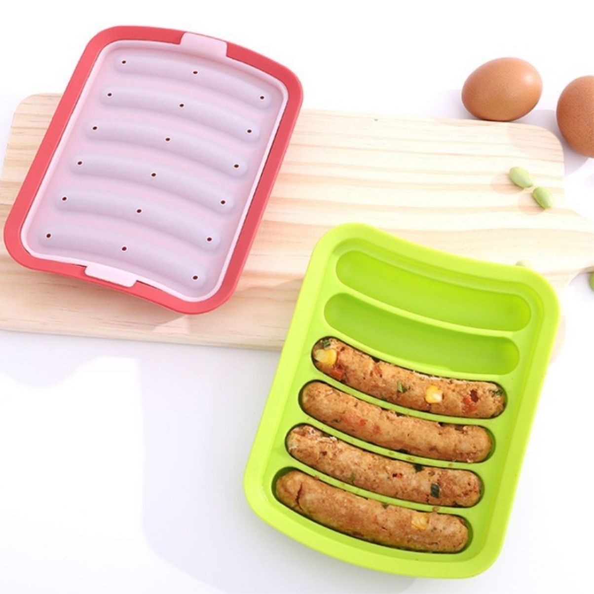 Food Grade Silicone Sausage Mo - Baby Food Dogs ulasan dan harga