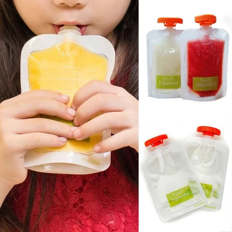 10Pcs Baby Food and Juice Box  - Baby Food Fruits ulasan dan harga