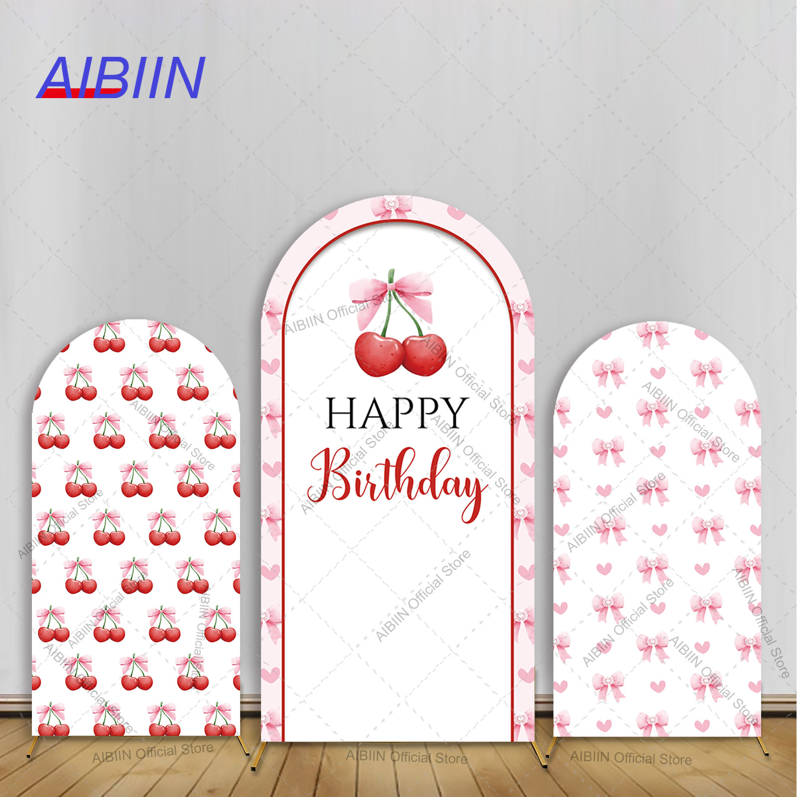 Girl Cherry Happy Birthday Arc - Baby Food Fruits ulasan dan harga
