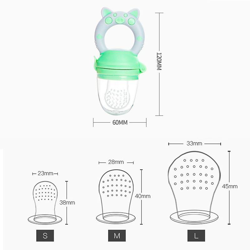 4pcs/set Silicone Fruit & Vege - Baby Food Kit ulasan dan harga