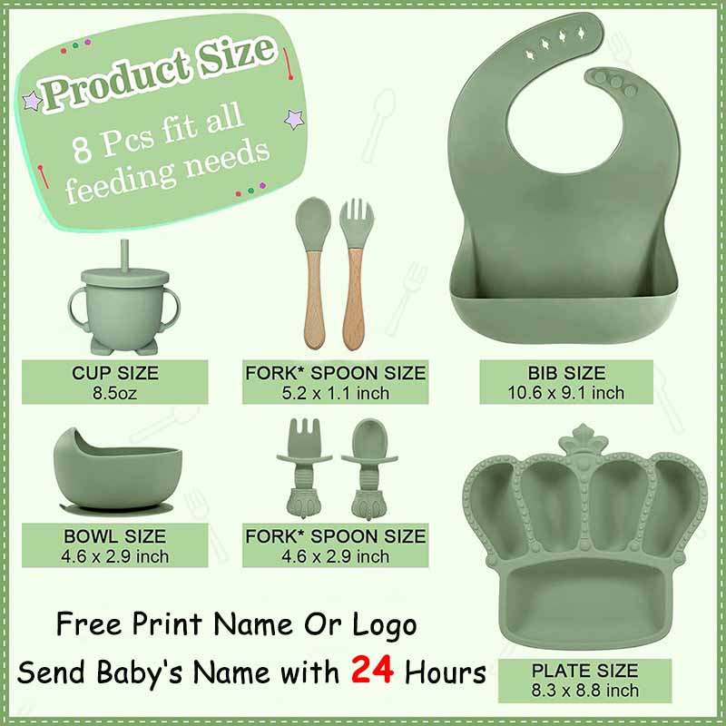 Personalized Name Baby Feeding - Baby Food Kit ulasan dan harga