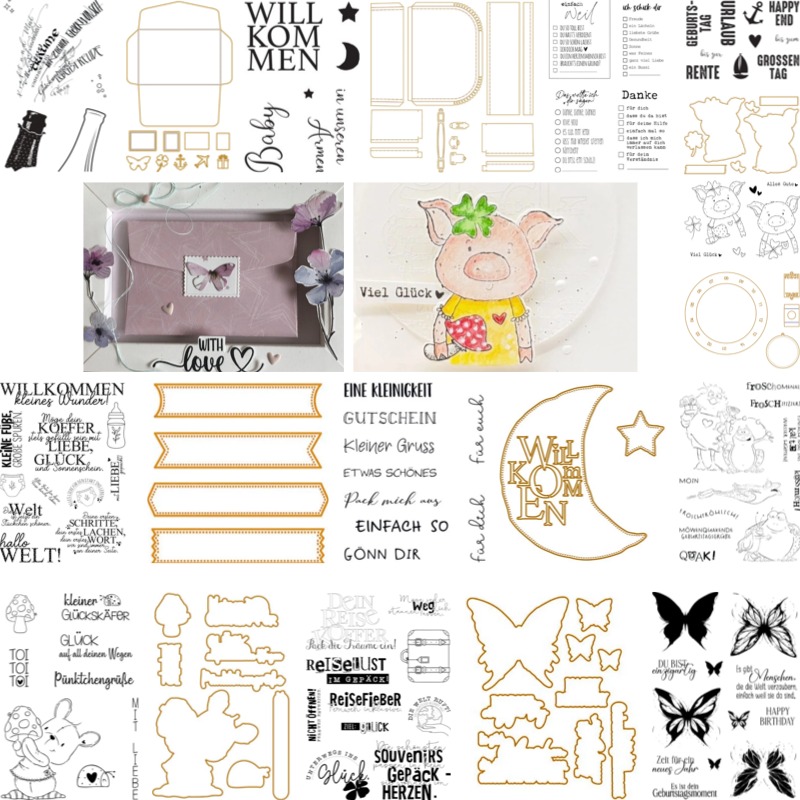 Baby Suitcase Stamps And Dies  - Baby Food Fruits ulasan dan harga