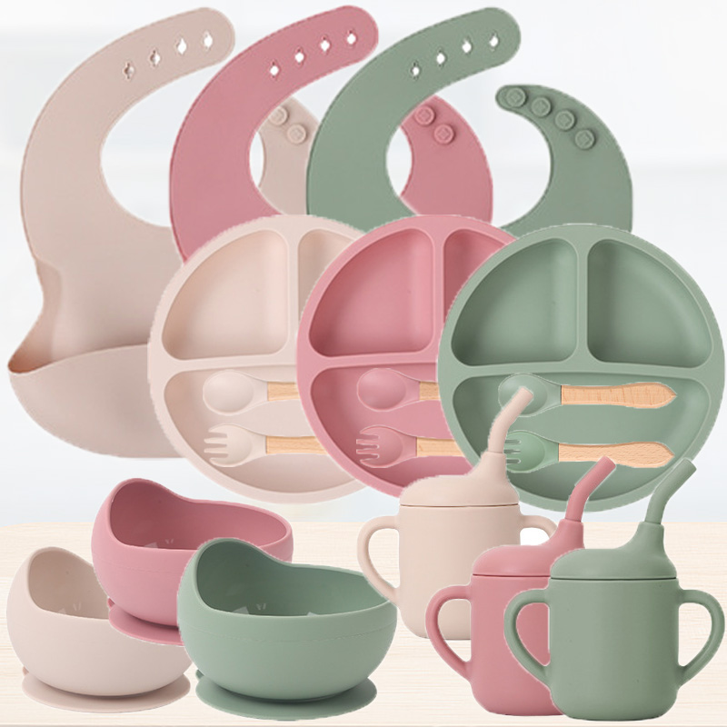 Children's silicone tableware  - Weaning Spoon Set ulasan dan harga