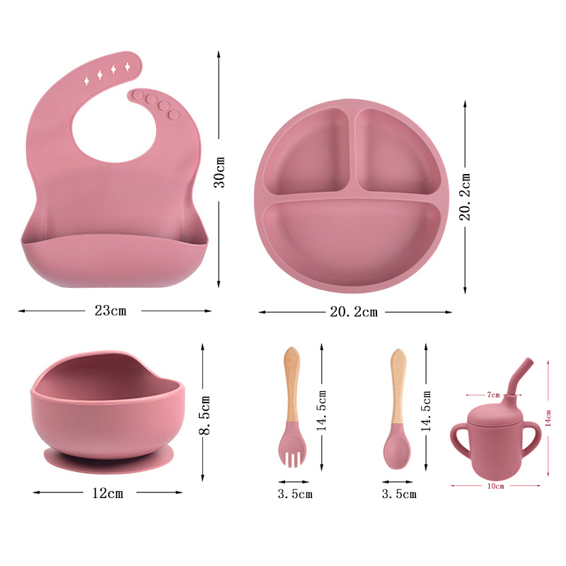 Children's silicone tableware  - Weaning Spoon Set ulasan dan harga