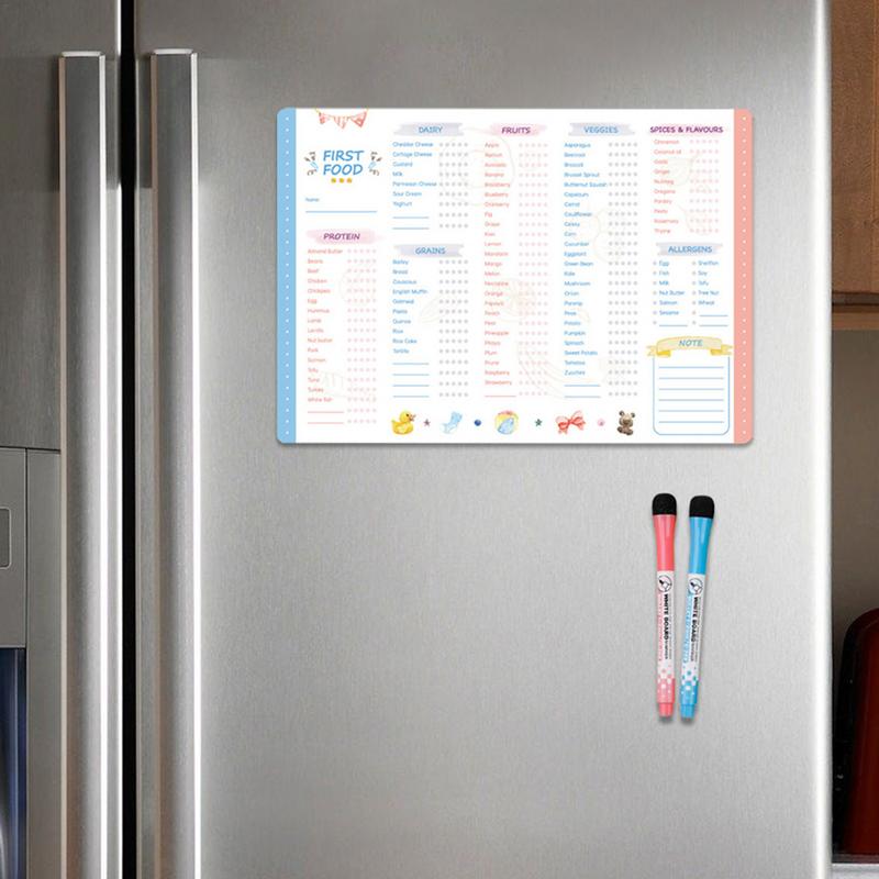 Baby First Foods Tracker with  - Baby Food Chart ulasan dan harga