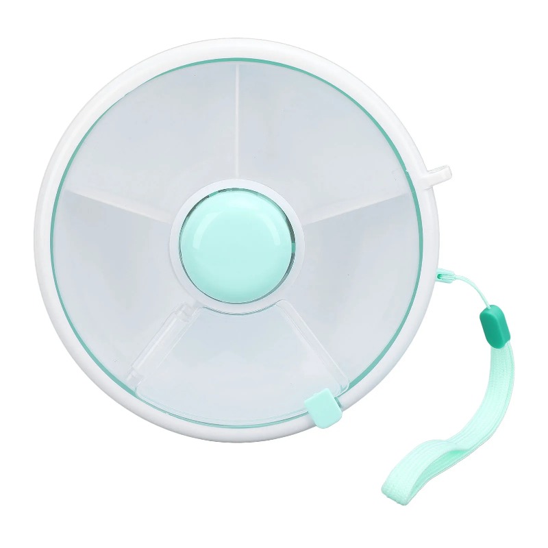 360° Rotating Snack Container  - Baby Food Fruits ulasan dan harga