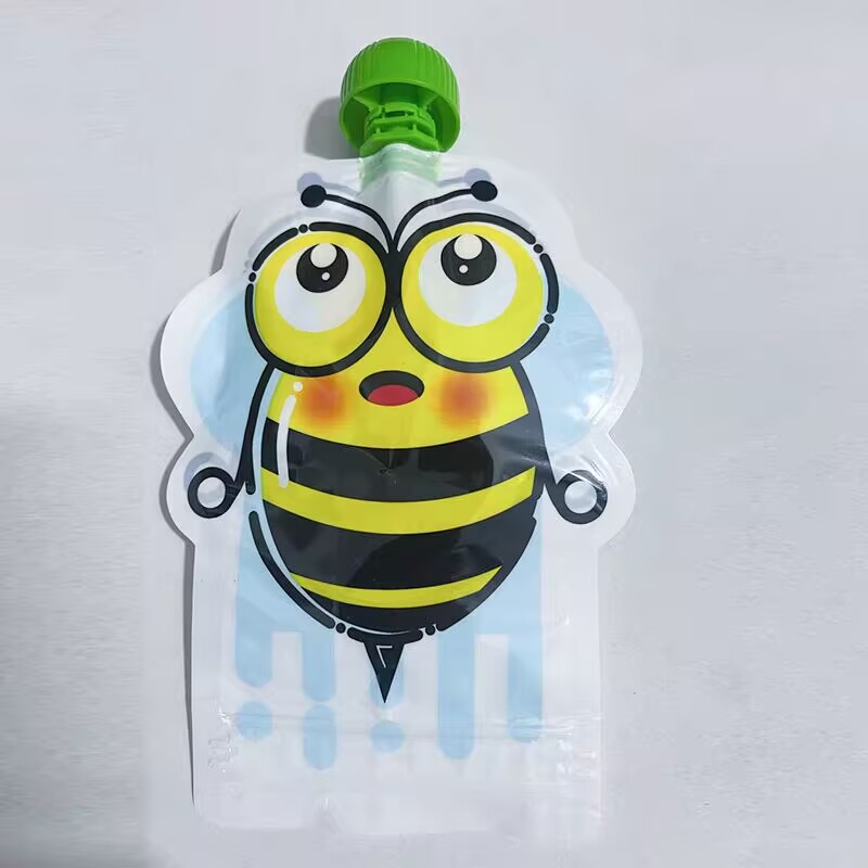 4Pcs/pack DIY Baby Fruit and V - Baby Food Pouches Reusable ulasan dan harga