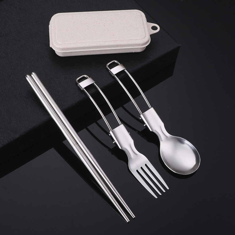 Picnic Cutlery Camping Utensil - Weaning Spoon Set ulasan dan harga