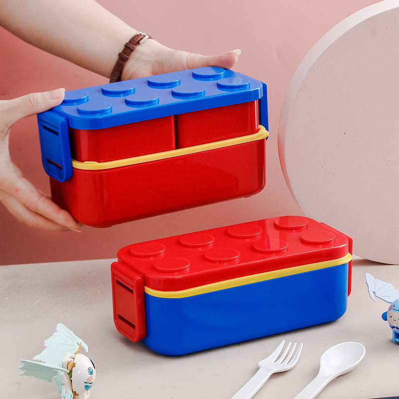 Food Grade PP Lunch Box, 800ML - Weaning Spoon Set ulasan dan harga