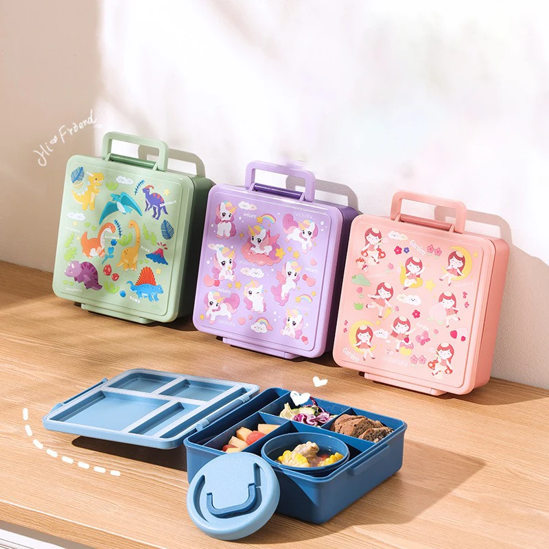 Lunch Box Cartoon Fruit Salad  - Baby Food Fruits ulasan dan harga