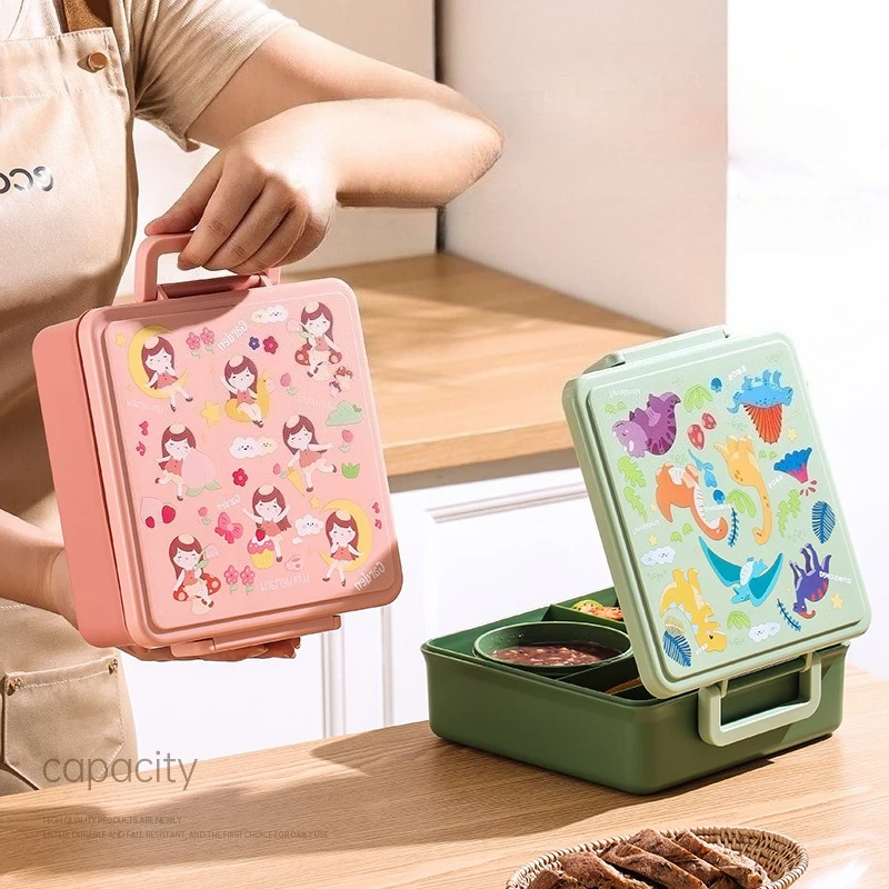 Lunch Box Cartoon Fruit Salad  - Baby Food Fruits ulasan dan harga