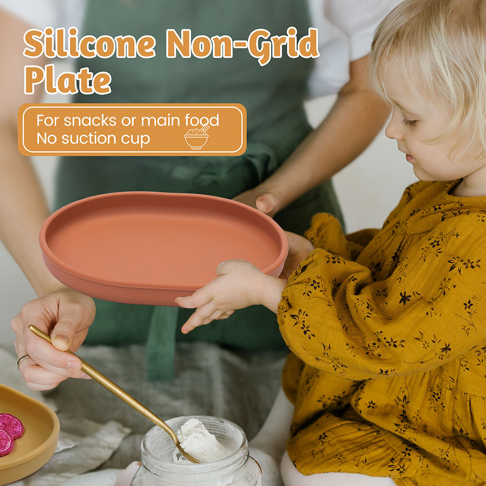 Baby Safe Silicone Dining Plat - Baby Food Chart ulasan dan harga
