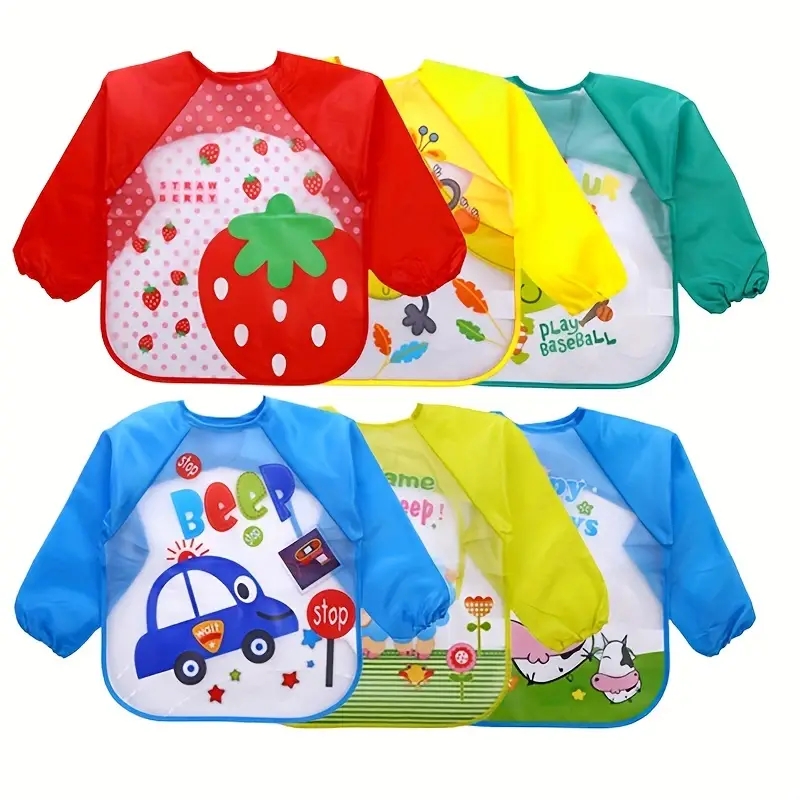 Waterproof EVA Full Sleeve Bab - Baby Food Kit ulasan dan harga