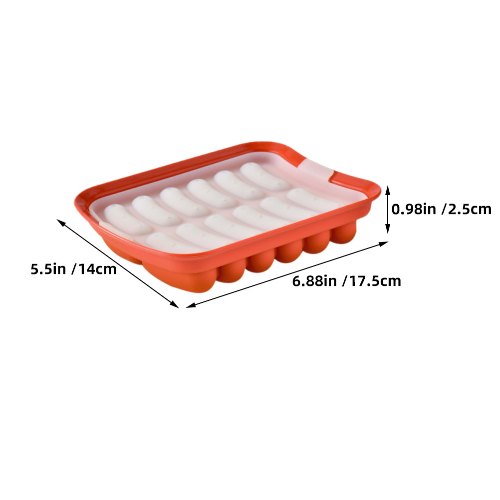 12 Cavity Silicone Sausage Mol - Baby Food Dogs ulasan dan harga