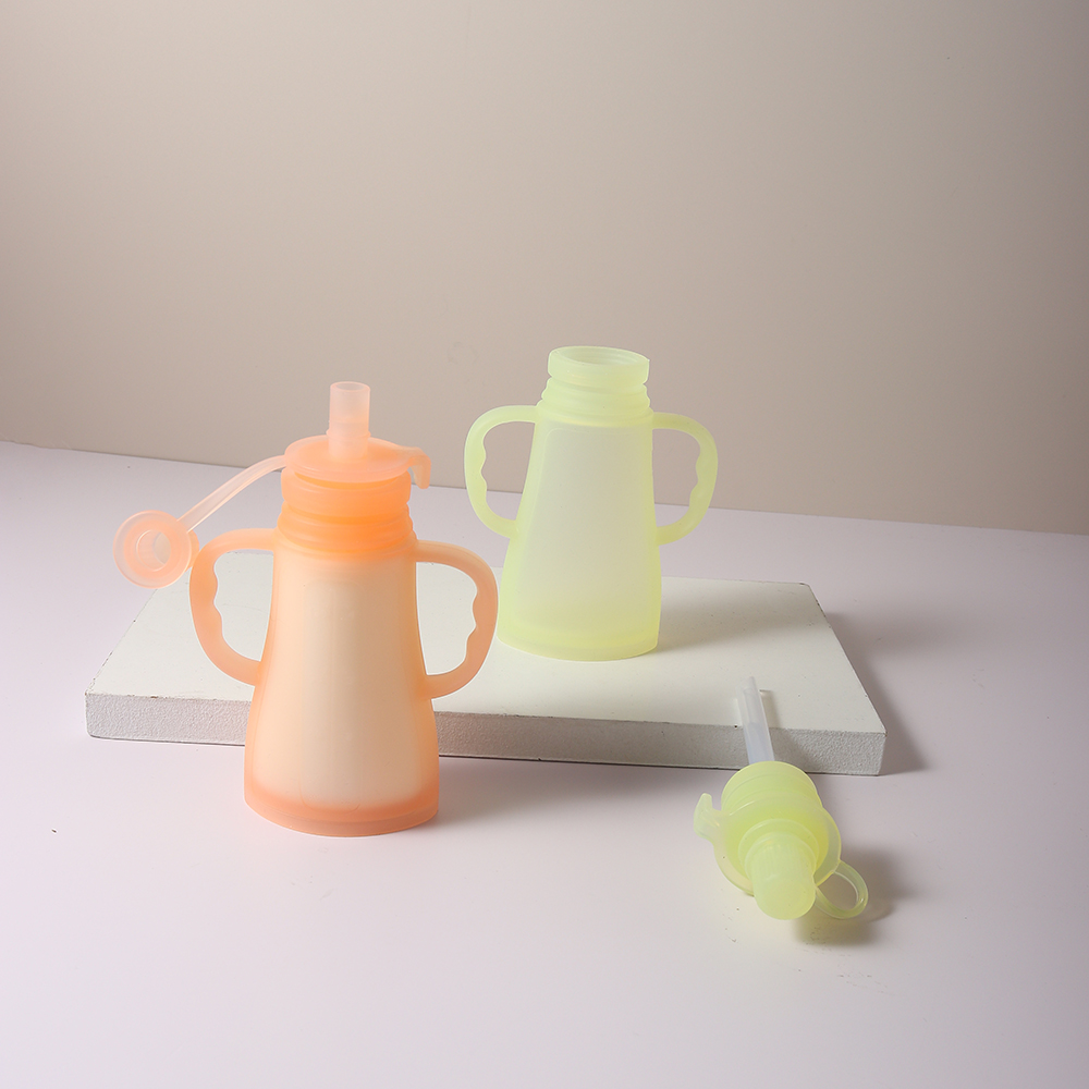 New Reusable Silicone Breast M - Baby Food Pouches Reusable ulasan dan harga