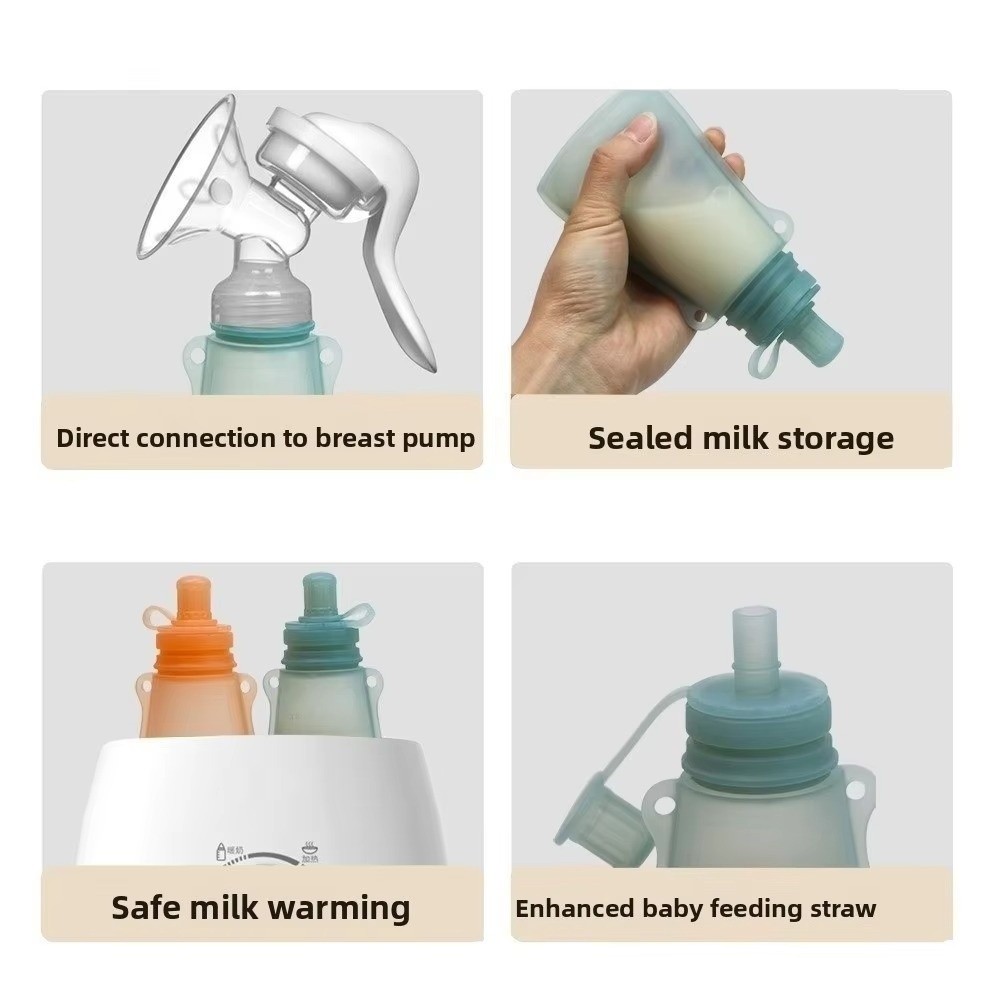 BPA Free Baby Food Pouch Leak- - Baby Food Pouches Reusable ulasan dan harga