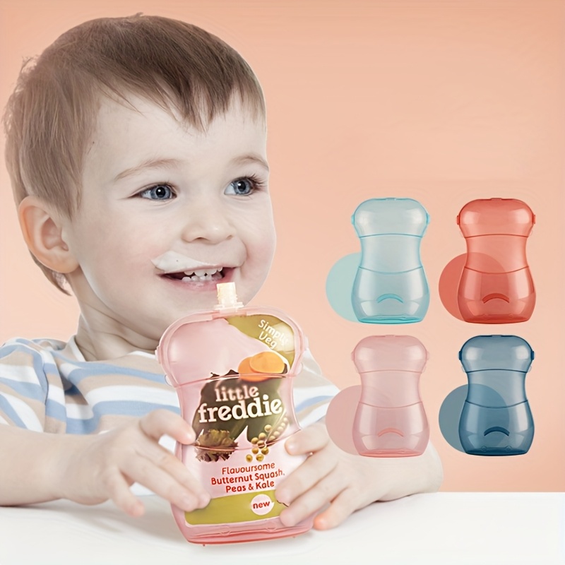 Squeeze-Proof Food Pouch, Port - Baby Food Pouches Reusable ulasan dan harga