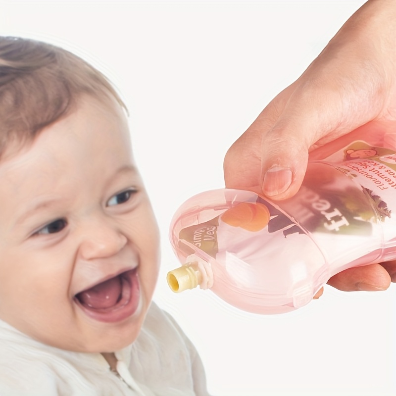 Squeeze-Proof Food Pouch, Port - Baby Food Pouches Reusable ulasan dan harga