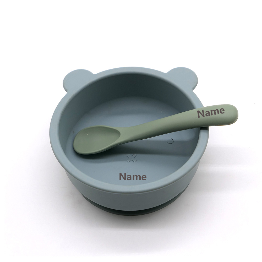 Kids' Tableware Set Bowl Spoon - Baby Food Kit ulasan dan harga