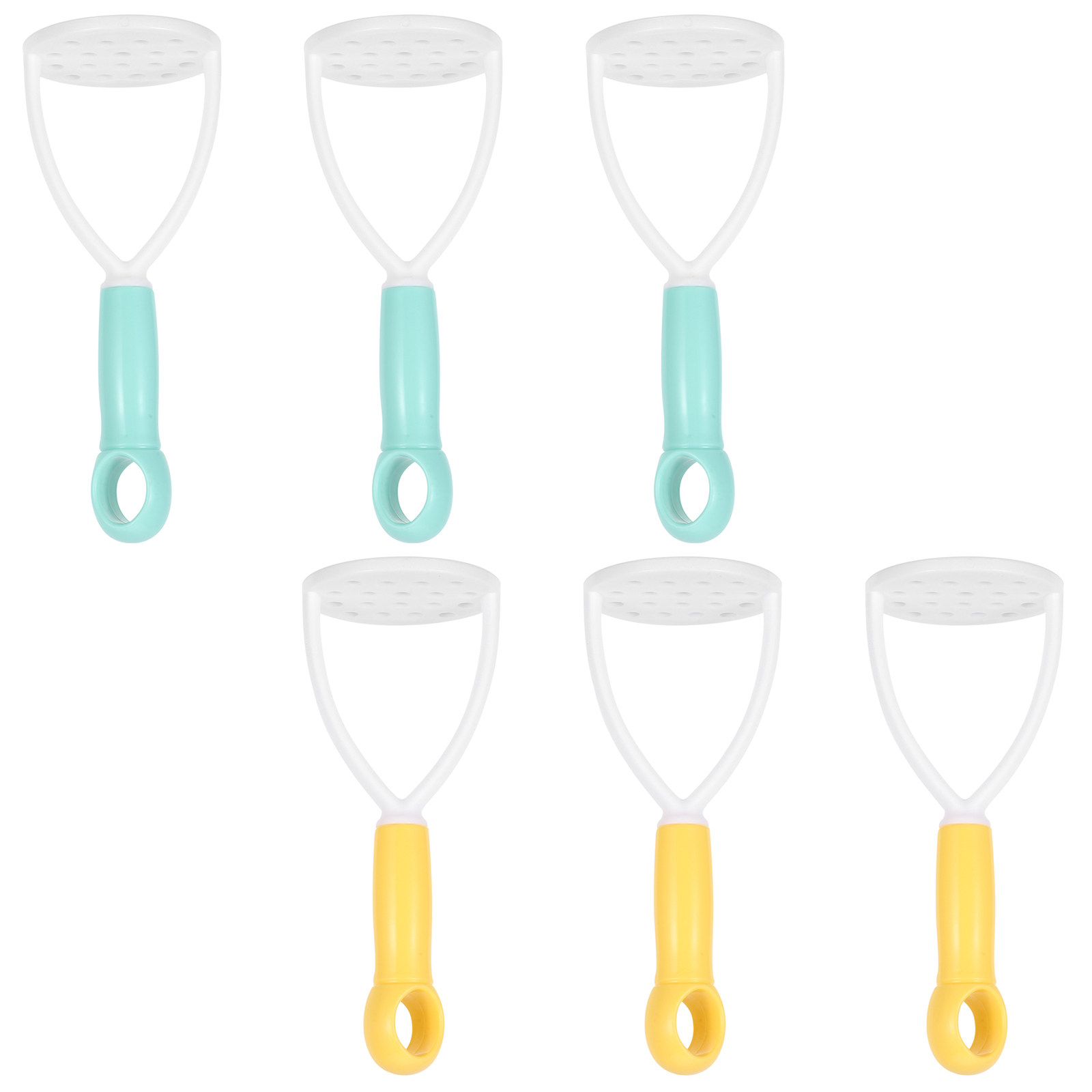 6Pcs Mini Potato Masher Nonsti - Baby Food Fruits ulasan dan harga
