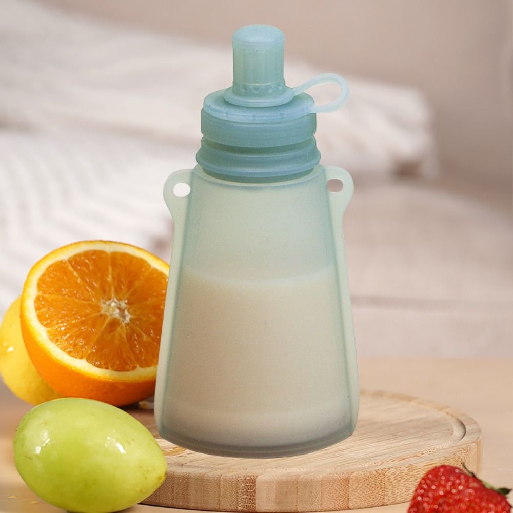 BPA Free Silicone Baby Food Po - Baby Food Pouches Reusable ulasan dan harga