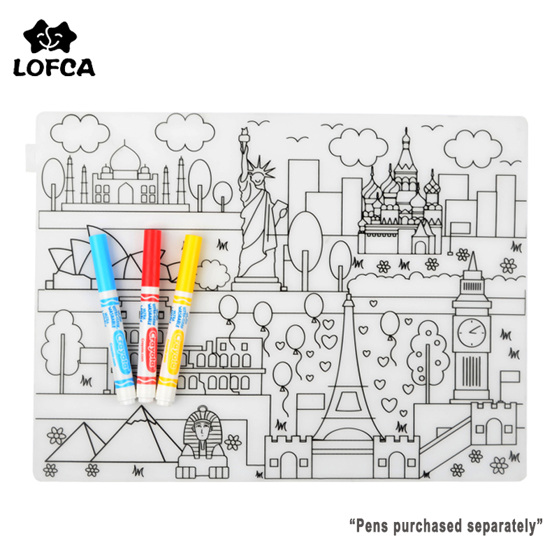 Silicone Baby Placemat 1pc Bab - Baby Food Kit ulasan dan harga
