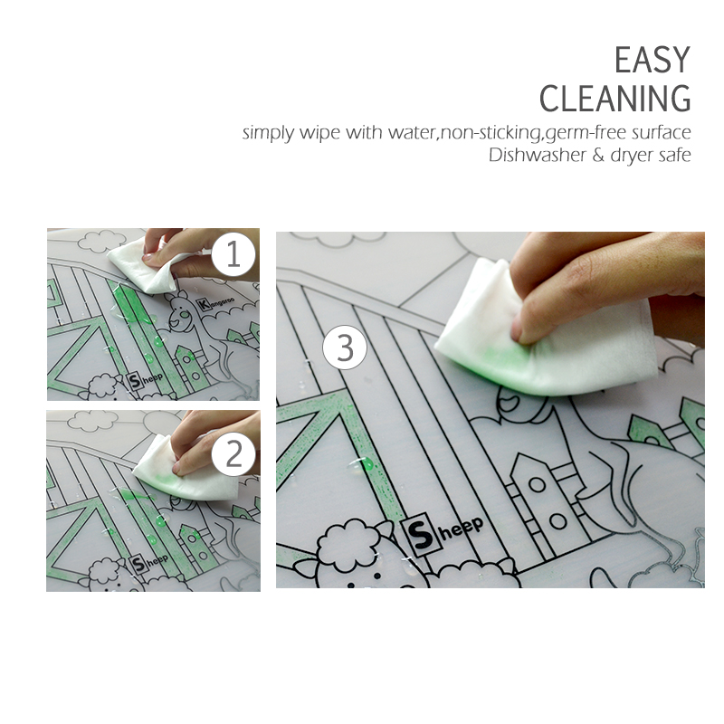 Silicone Baby Placemat 1pc Bab - Baby Food Kit ulasan dan harga