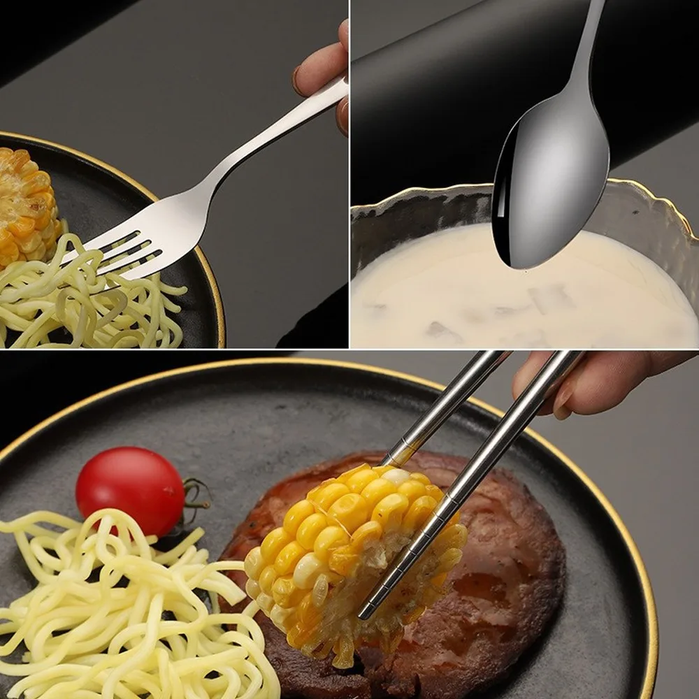Tableware Set Stainless Steel  - Weaning Spoon Set ulasan dan harga