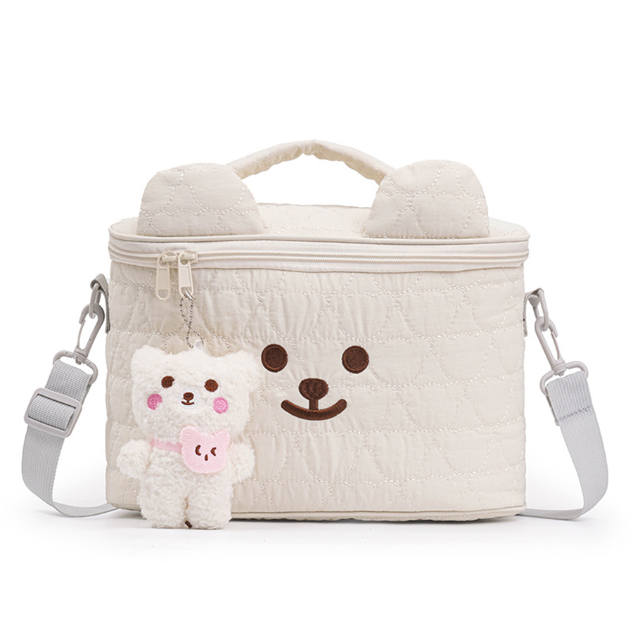 Cute Bear Insulated Mommy Bag  - Baby Food Thermos ulasan dan harga