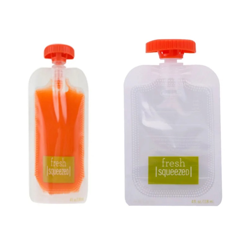 50Pcs Baby Food Storage Bag Ma - Baby Food Pouches Reusable ulasan dan harga
