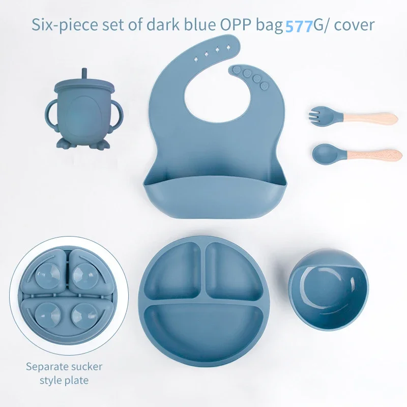 6 PCS Baby Meal Set Silicone S - Baby Food Kit ulasan dan harga