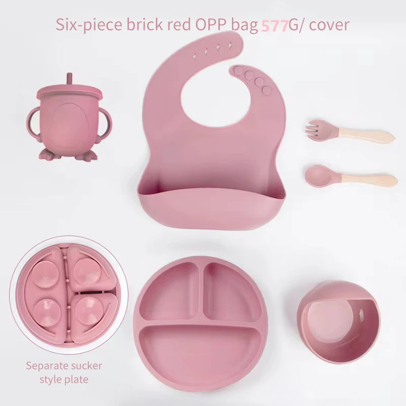 6 PCS Baby Meal Set Silicone S - Baby Food Kit ulasan dan harga