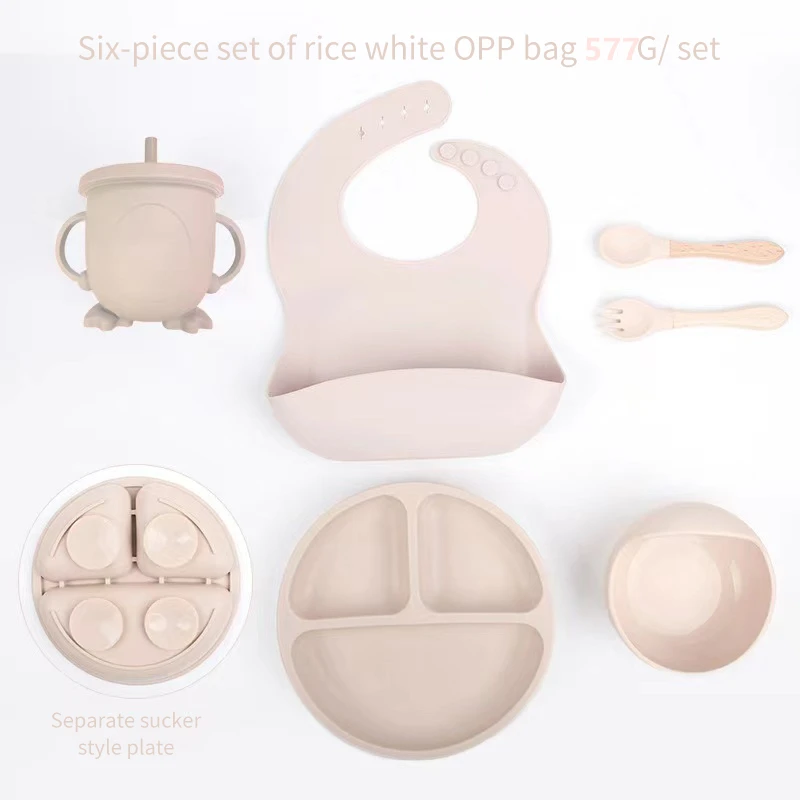 6 PCS Baby Meal Set Silicone S - Baby Food Kit ulasan dan harga